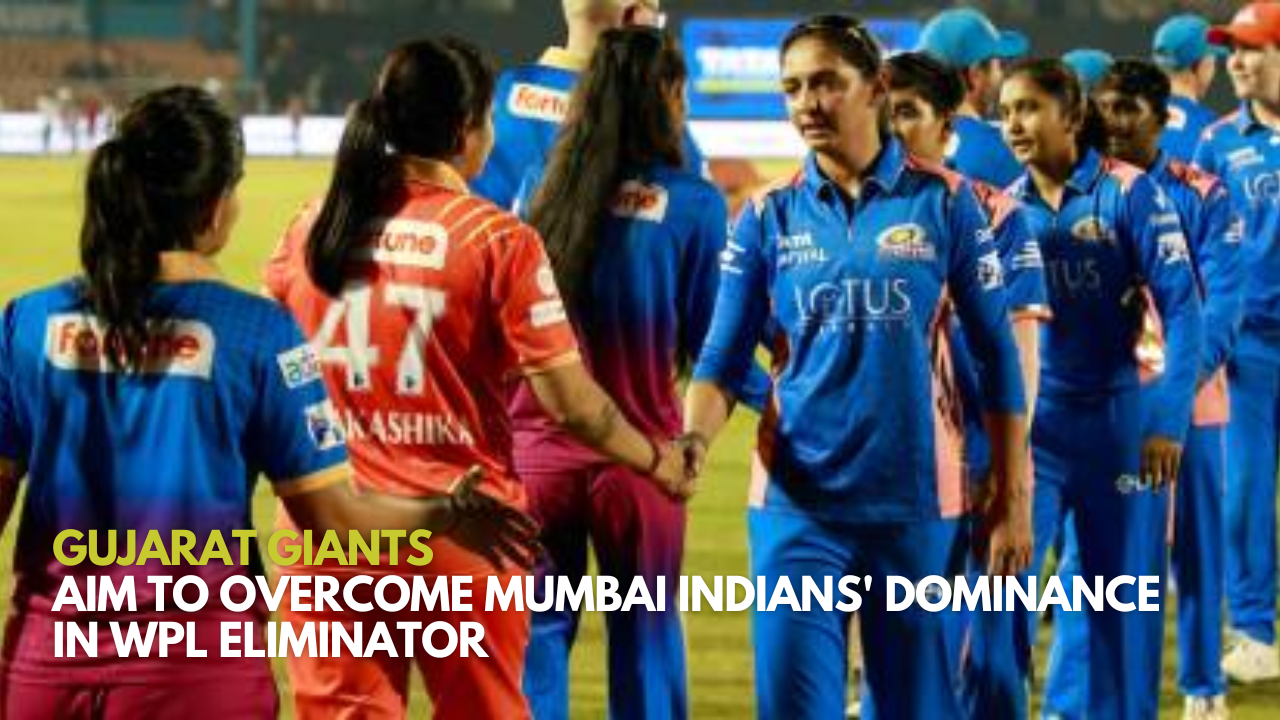 Aim to Overcome Mumbai Indians' Dominance in WPL Eliminator