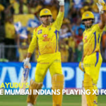 Ambati Rayudu's Probable Mumbai Indians Playing XI for IPL 2025