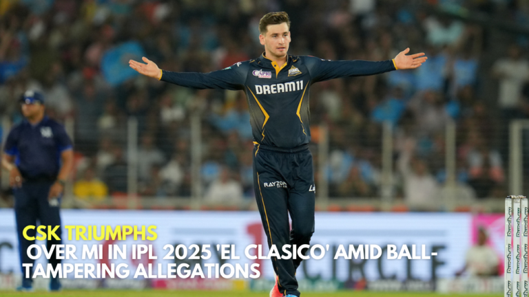 CSK Triumphs _ Over MI in IPL 2025 'El Clasico' Amid Ball-Tampering Allegations_