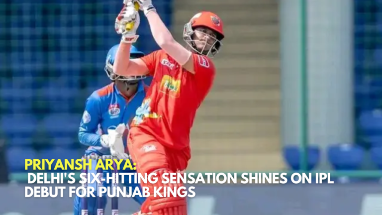 _ Delhi's Six-Hitting Sensation Shines on IPL Debut for Punjab Kings_