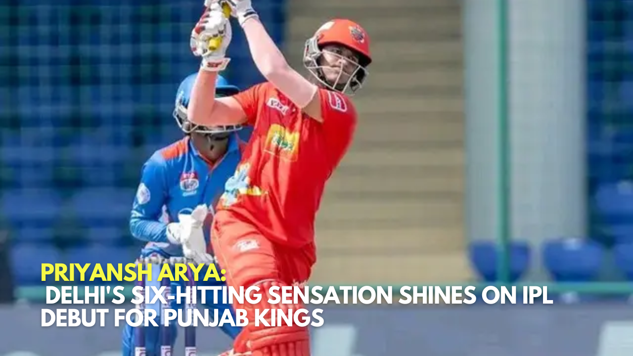 _ Delhi's Six-Hitting Sensation Shines on IPL Debut for Punjab Kings_