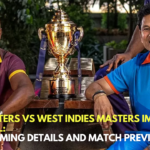 India Masters vs West Indies Masters IML 2025 Final: Live Streaming Details and Match Preview