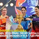 WPL 2025 Final: Delhi Capitals vs Mumbai Indians on March 15 at 7:30 PM IST.