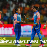 _shatters Shafali Verma's stumps TATA WPL